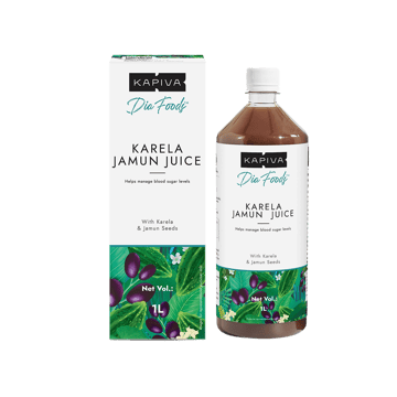 Kapiva Ayurveda Karela Jamun Herbal Juice (Sugar & Diabetic Special)