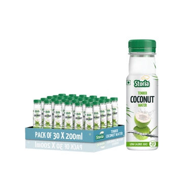 Storia Tender Concentrate Coconut Water - No Added Sugar (Pack of 30)