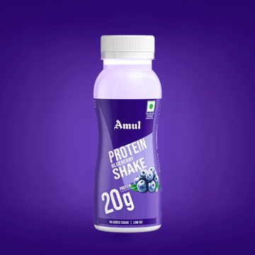 Amul Protein Blueberry Shake (20 g protein)