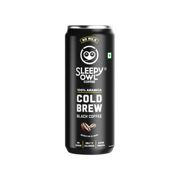 Sleepy Owl Black Cold Brew Coffee