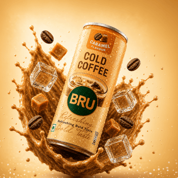 Bru Caramel Cold Coffee