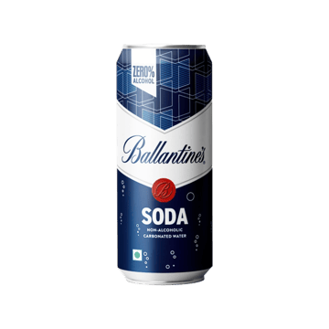 Ballantines Non-Alcoholic Carbonated Soda Water
