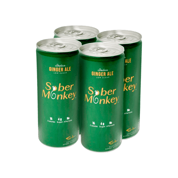 Sober Monkey Ginger Ale