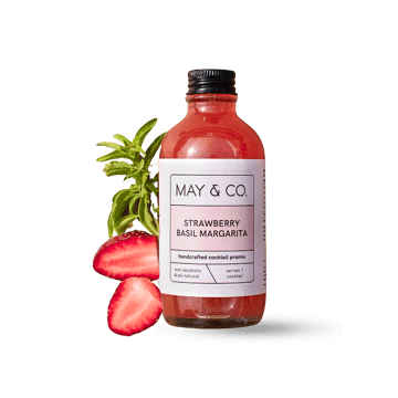 May & Co. Strawberry Basil Margarita Cocktail Mix