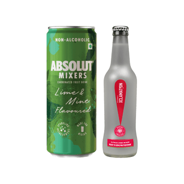 Absolut Mixers Cocktail Mix (Lime & Mint) + Xclamation Citrus Zing (Screwdriver) Mocktail & Cocktail Mix Combo