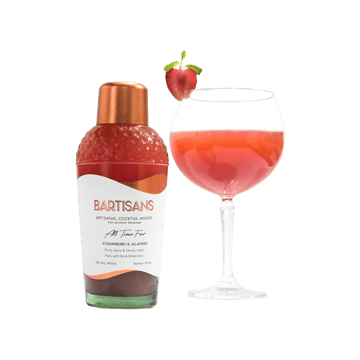 Bartisans Strawberry Daiquiri Rum Cocktail Mix