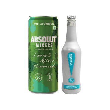 Absolut Mixers Cocktail Mix (Lime & Mint) + Xclamation Peach Iced Tea (LIIT) Mocktail & Cocktail Mix Combo