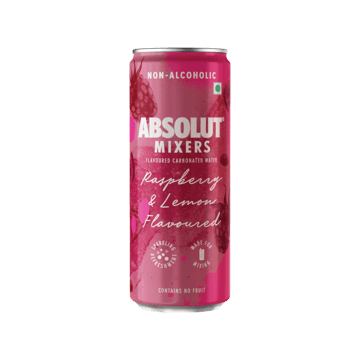Absolut Mixers (Raspberry & Lemon Flavoured)