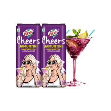 Real Cheers Jamuntini Cocktail Mix - Pack of 2