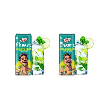 Real Cheers Green Apple Mojito Cocktail Mix Pack of 2