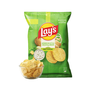 Lay's American Style Cream & Onion Potato Chips