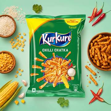 Kurkure Chilli Chatka Crisps