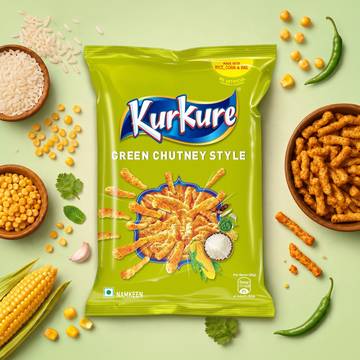 Kurkure Green Chutney Crisps