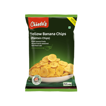 Chheda's Yellow Rock Salt Banana Chips