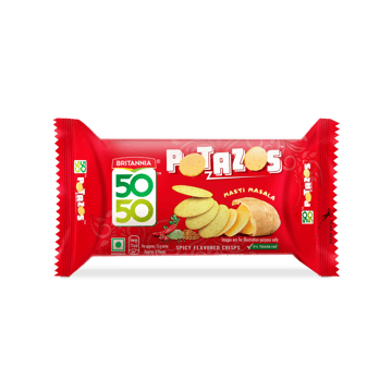 Britannia 5050 Potazos Masti Masala Potato Biscuit