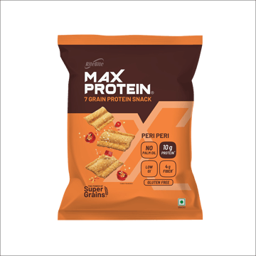 RiteBite Max Protein Peri Peri 10 g Protein Multigrain Chips
