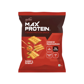 RiteBite Max Protein Chinese Manchurian 10 g Protein Multigrain Chips