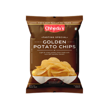 Chheda's Golden Rock Salt Potato Wafers