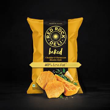 Red Rock Deli Baked Chips (Risotto) 40% Less Fat Snacks