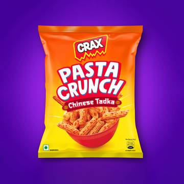 Crax Pasta Crunch Chinese Tadka Puffs