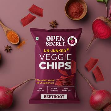 Open Secret Beetroot Veggie Healthy Chips
