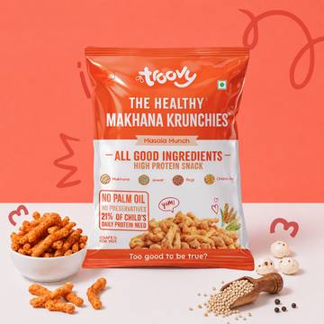 Troovy High Protein Makhana Krunchies