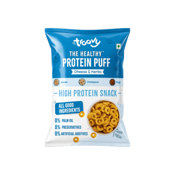 Troovy High Protein Cheese & Herbs Puffs