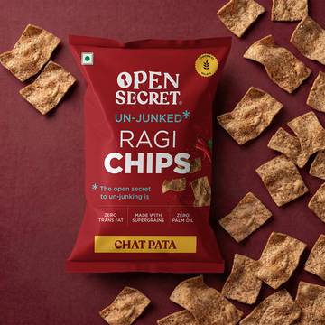 Open Secret Chatpata Healthy Ragi Chips