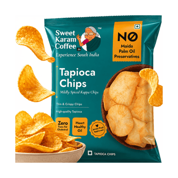 Sweet Karam Coffee Kerala Tapioca Chips
