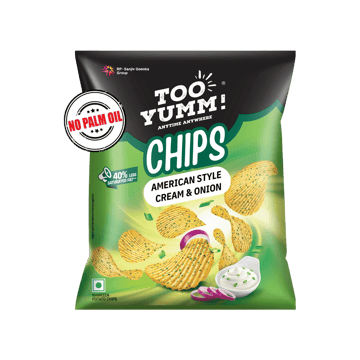 Too Yumm American Style Cream & Onion Potato Chips