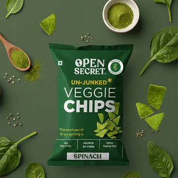 Open Secret Spinach Healthy Veggie Chips