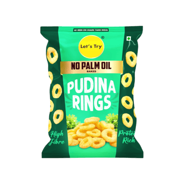 Let's Try Pudina Ring Puffs