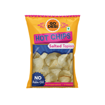 GO DESi Hot Chips Salted Tapioca Chips