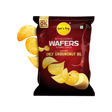 Let's Try Flying Chilli Wafers
