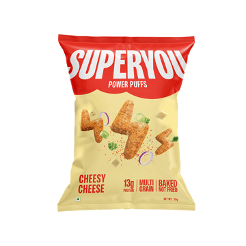 SuperYou Cheesy Cheese Power Puffs