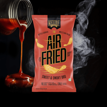 Kettle Studio Air Fried Sweet & Smoky BBQ Potato Chips