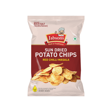 Jabsons Sundried Red Chilli Masala Mota Chips