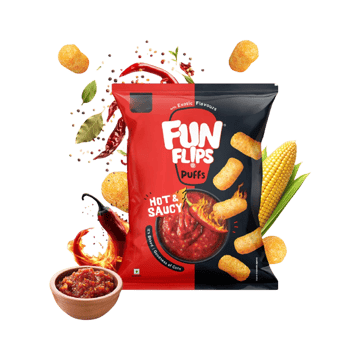 Fun Flips Hot & Saucy Puffs