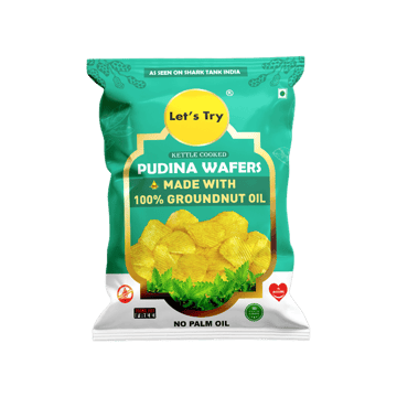 Let's Try Pudina Potato Wafers