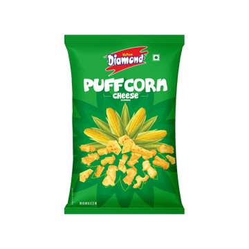 Yellow Diamond Cheese Puff Corn