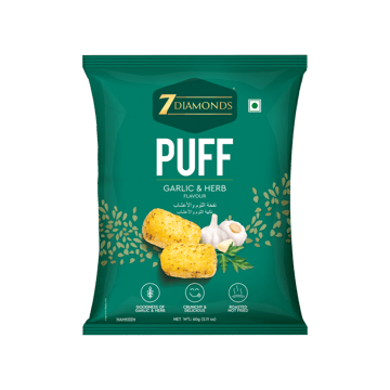 7 Diamonds Garlic & Herb Puffs
