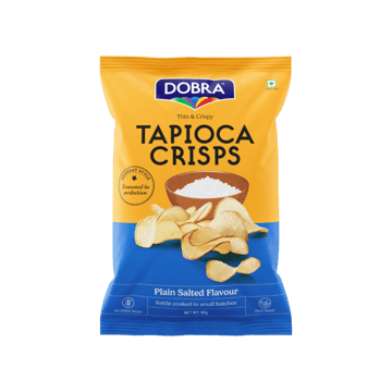 Dobra Plain Salted Tapioca Chips / Crisps