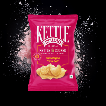 Kettle Studio Potato Chips - Himalyan Pink Salt