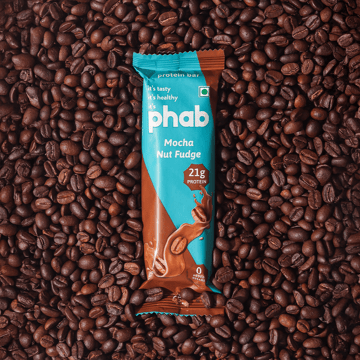 Phab 21g Protein Mocha Nut Fudge Protein Bar