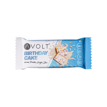 Avolt Birthday Cake 15g Protein Wafer Bar