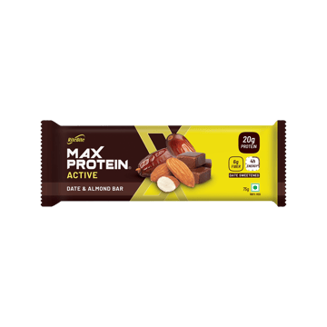 RiteBite Max Protein Date & Almond 20 g Protein Bar