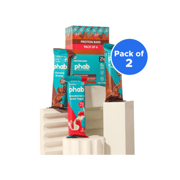 Phab 21g Assorted Protein Bar Pack - Pack of 6 - Pack of 6