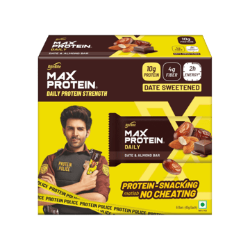 RiteBite Max Protein Date & Almond Protein Bar Pack