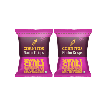 Cornitos Sweet Chilli Nachos Chips - Pack of 2