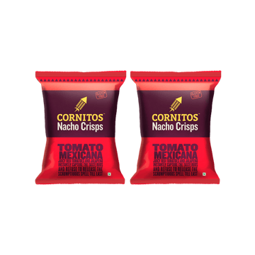 Cornitos Tomato Mexicana Nachos Chips - Pack of 2